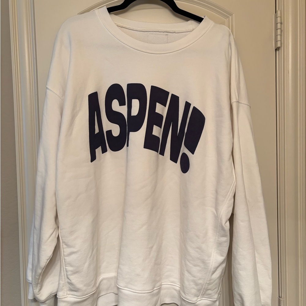 White Aspen Sweatshirt